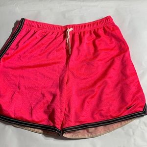 Pink Nike shorts size S